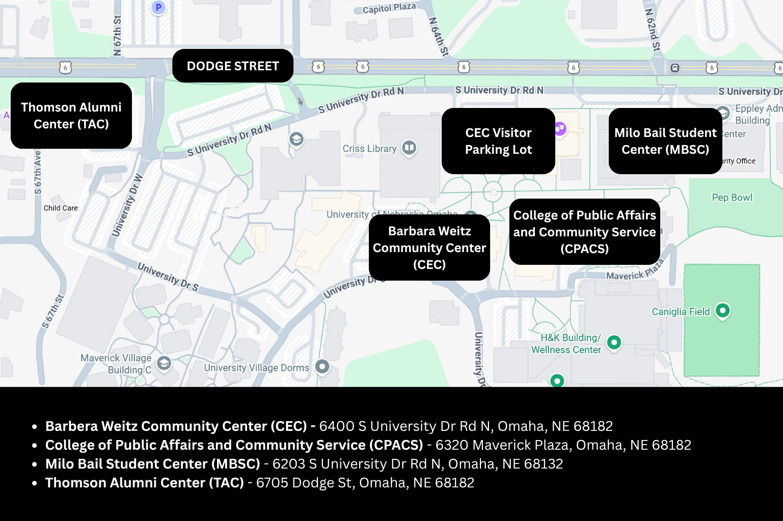 UNO_Campus_Map